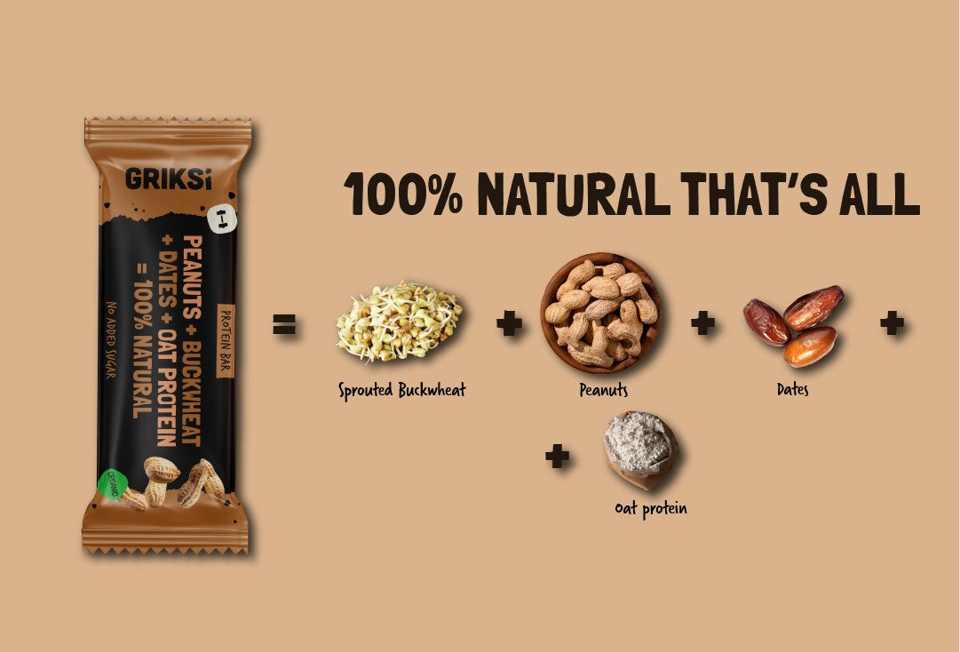 Peanut PROTEIN buckwheat bar