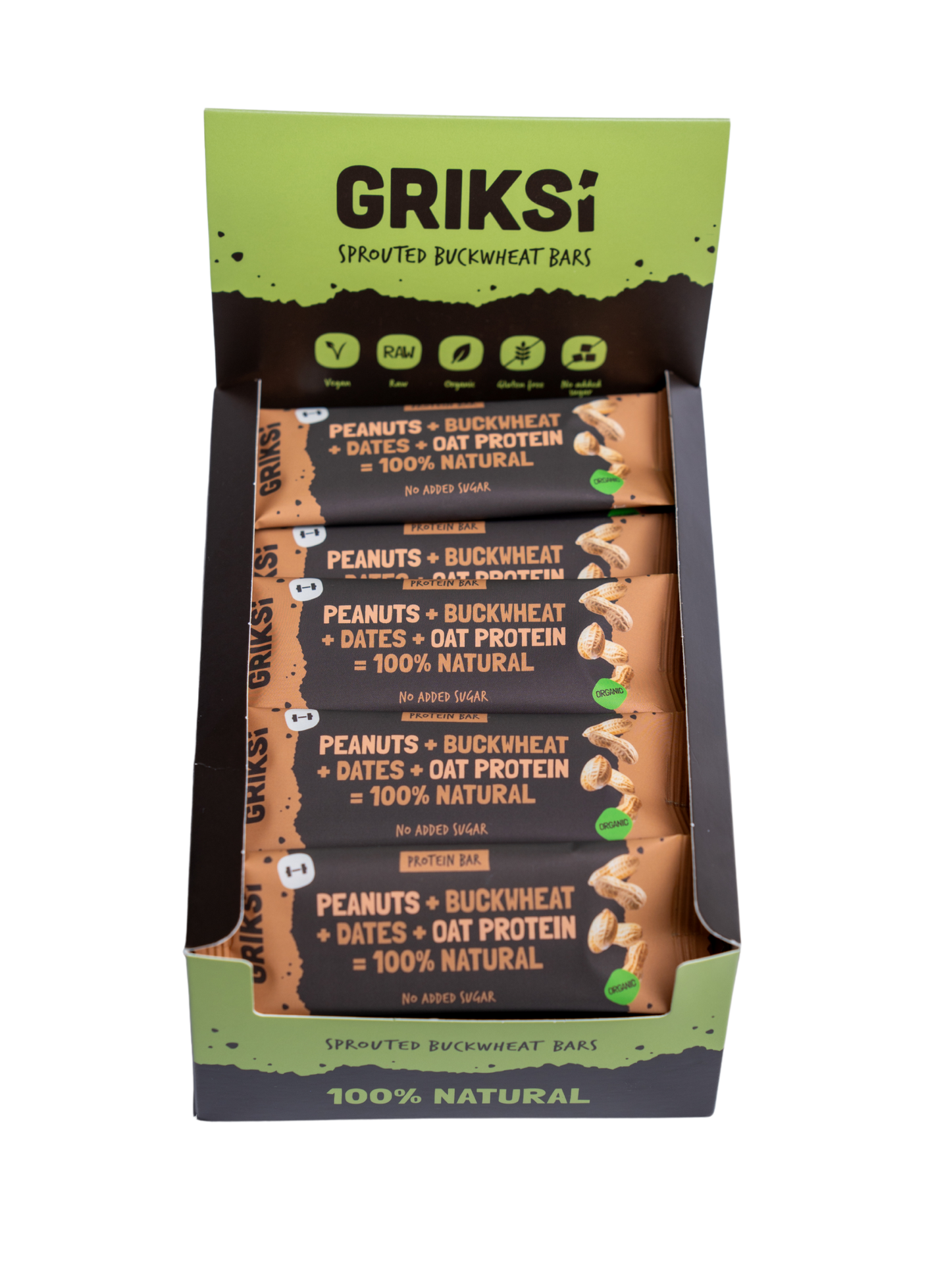 Peanut PROTEIN buckwheat bar