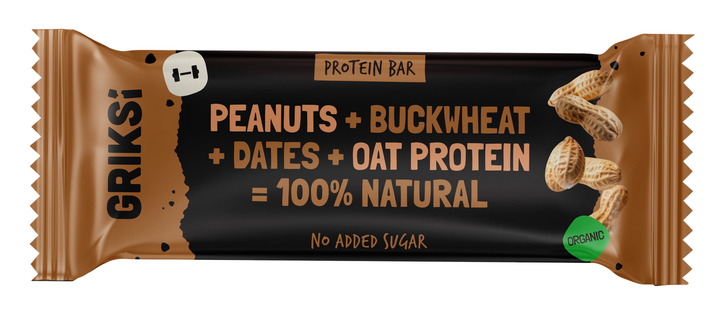 Peanut PROTEIN buckwheat bar