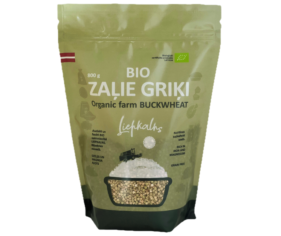 Organic Green Buckwheat 800 g