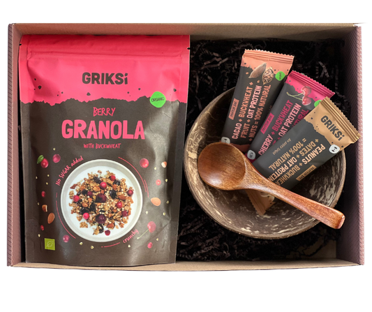 Saldā Ziemassvētku maģija ar ogu granolu