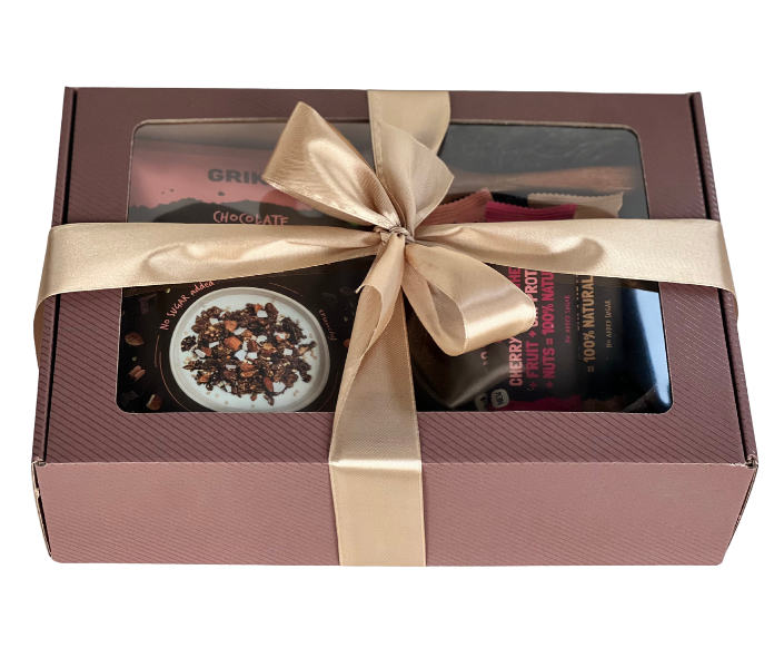 Saldā Ziemassvētku maģija ar šokolādes granolu