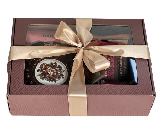 Saldā Ziemassvētku maģija ar šokolādes granolu