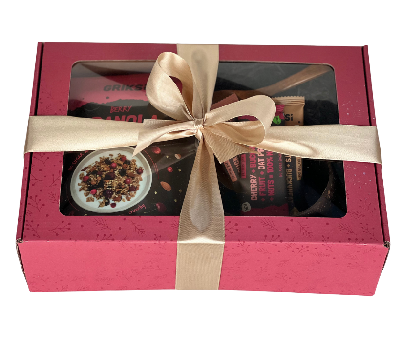 Saldā Ziemassvētku maģija ar ogu granolu