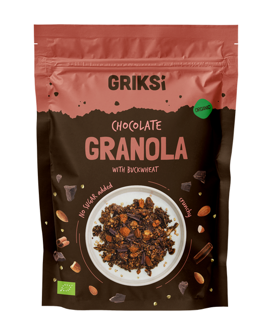 Schoko-Granola mit Buchweizen, BIO