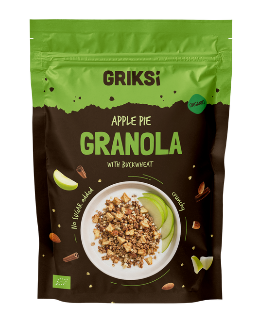 Bio Apple Pie Granola mit Buchweizen