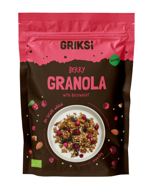 Beeren Granolamit Buchweizen, BIO