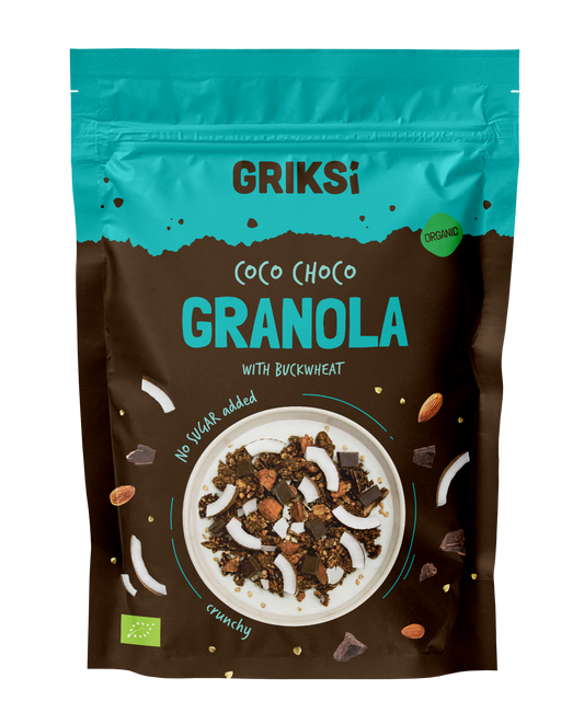 Bio Coco Choco Granola mit Buchweizen